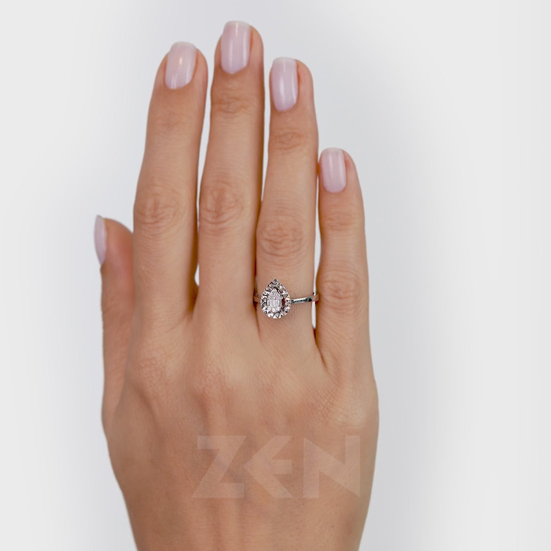 0.12 ct. Design Diamantring