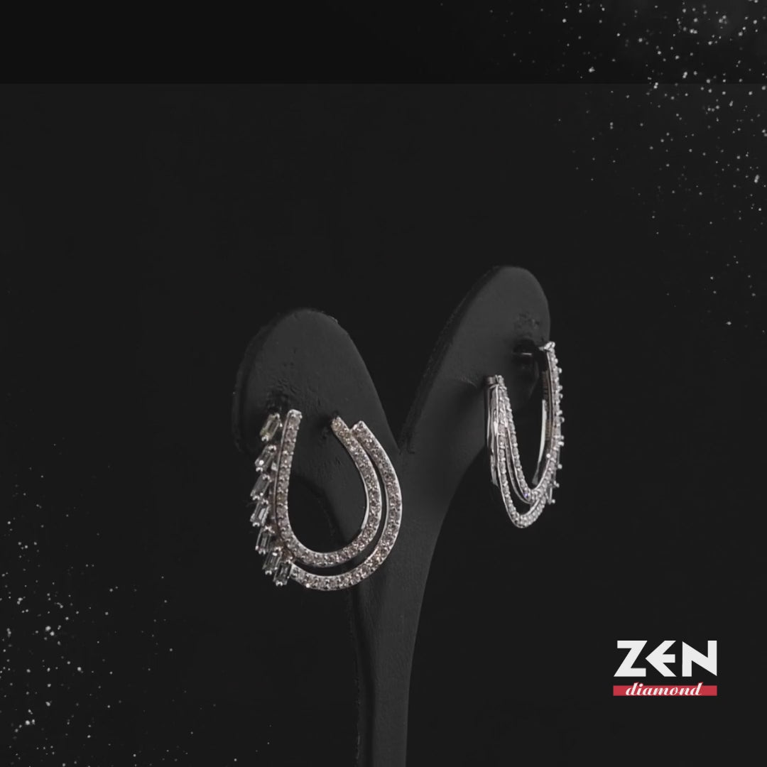 1.25 ct. Design Diamant Ohrringe