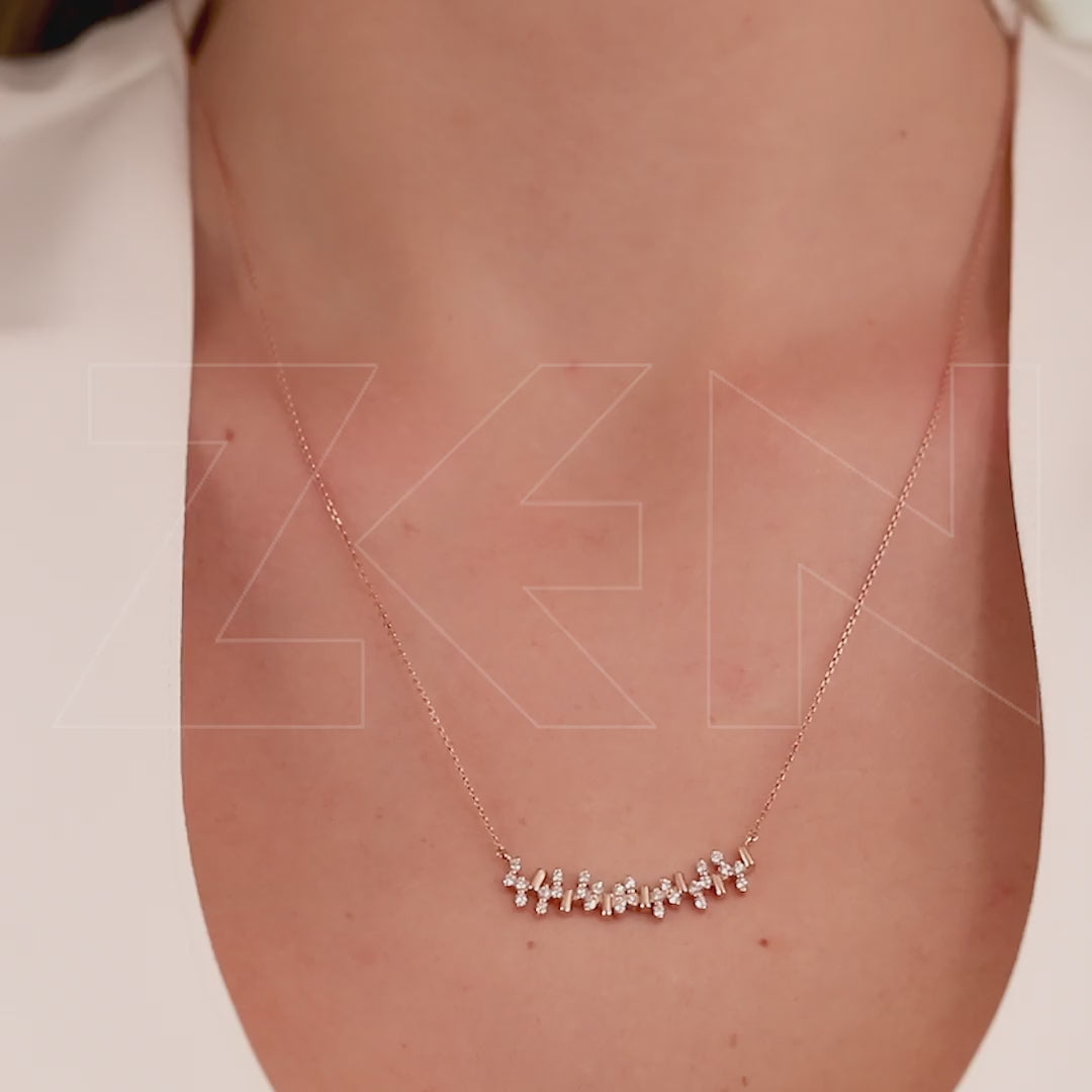 0.32 ct. Design Diamant Halskette