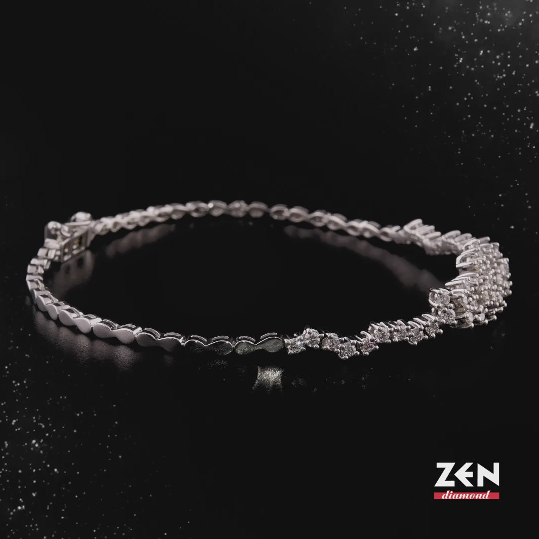 1.00 ct. Design Diamantarmband