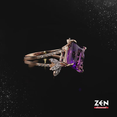 3.94 ct. Amethyst Ring