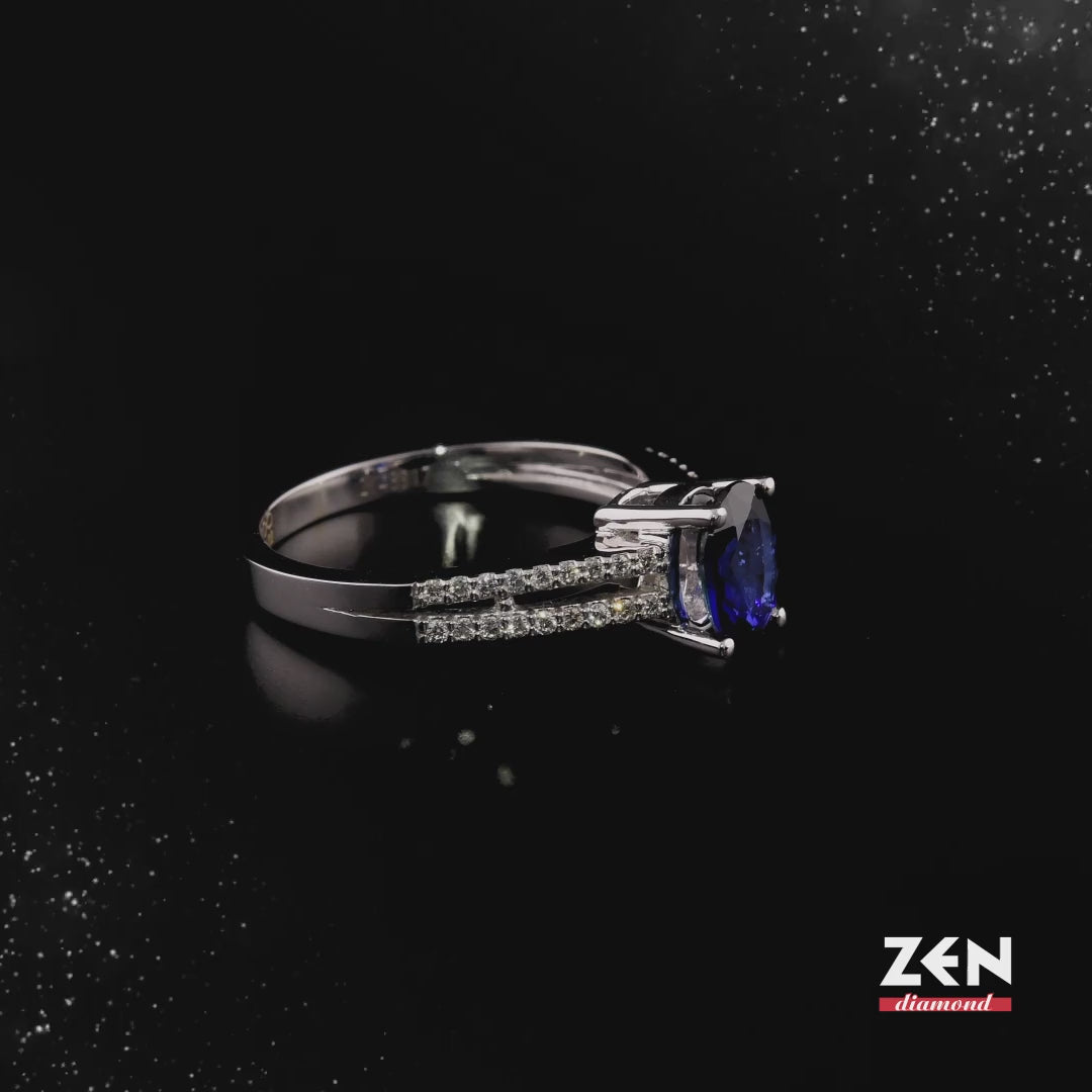 1.16 ct. Sapphire Ring