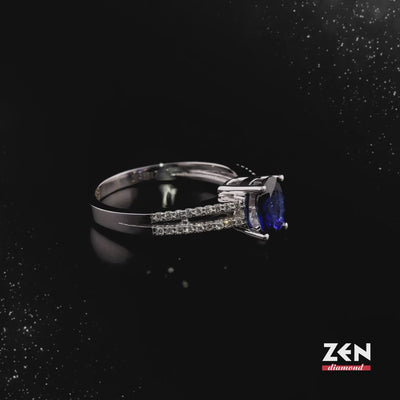 1.16 ct. Sapphire Ring