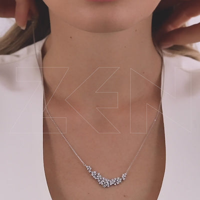 0.94 ct. Diamond Collier