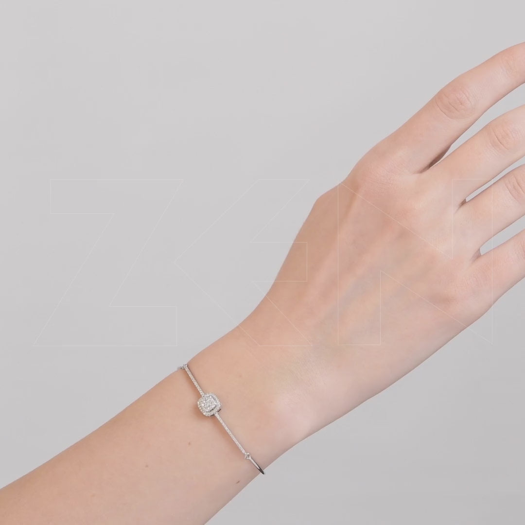 0.49 ct. Baguette Diamond Bracelet