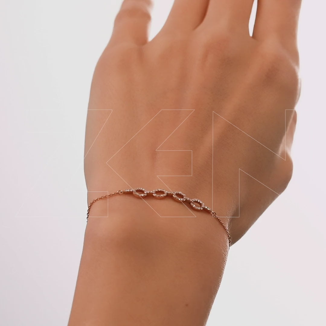 0.21 ct. Design Diamantarmband