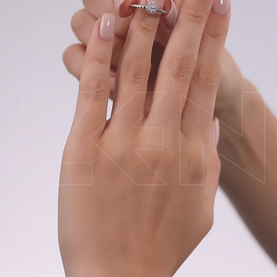 0.21 ct. Design Diamantring