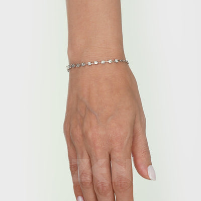 0.06 ct. Diamant Tennisarmband