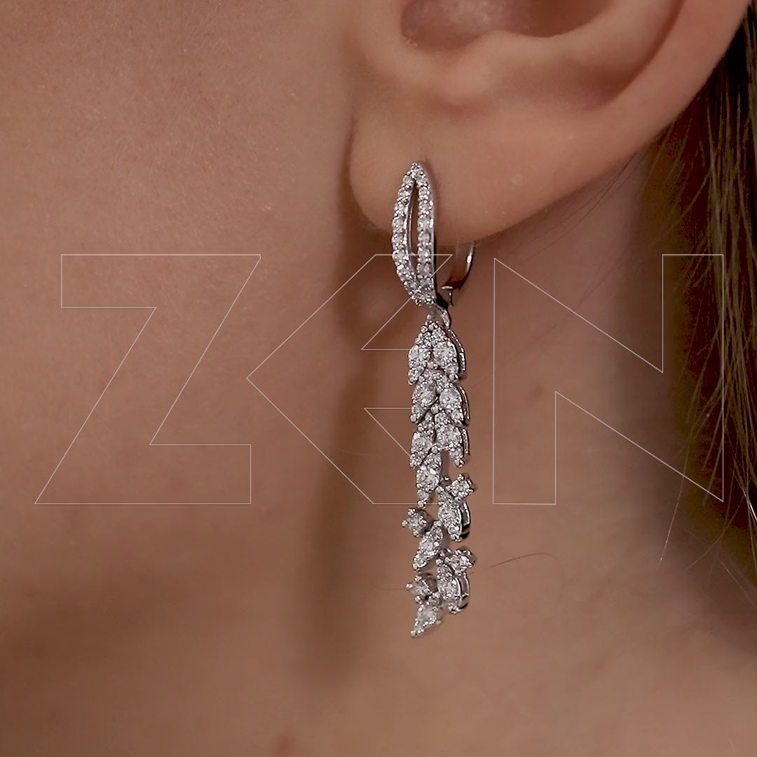 1.19 ct. Design Diamant Ohrringe