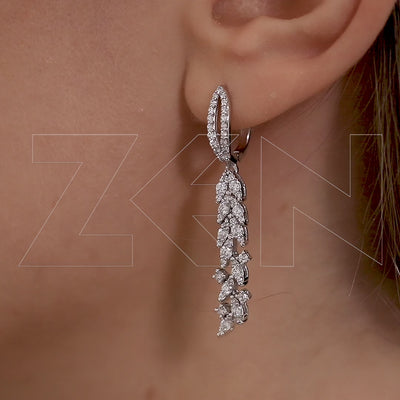 1.19 ct. Design Diamant Ohrringe
