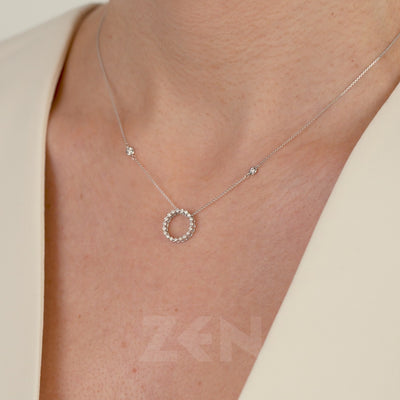 0.24 ct. Design Diamant Halskette