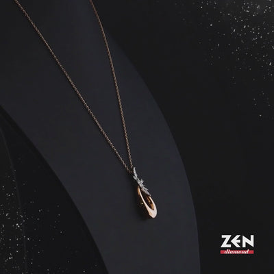 0.26 ct. Design Diamant Halskette