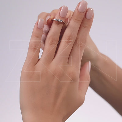 0.18 ct. Tria Diamantring