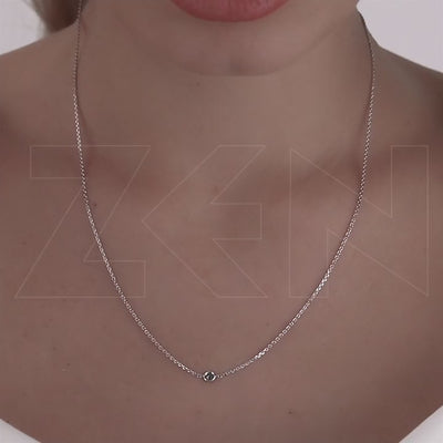 0.08 ct. Design Diamant Halskette