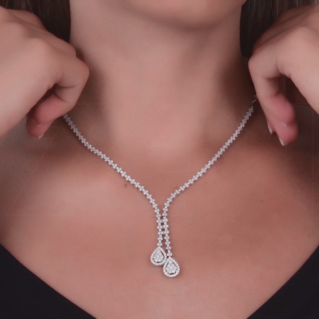 2.39 ct. Design Diamond Necklace