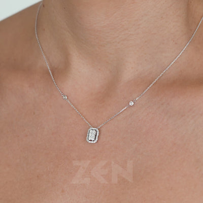 0.47 ct. Design Diamant Halskette