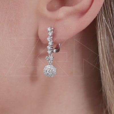0.72 ct. Design Diamond Earrings