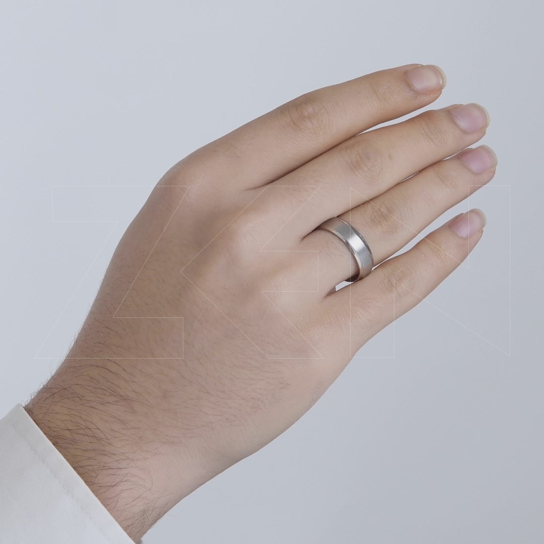 Modern Wedding Ring for Men