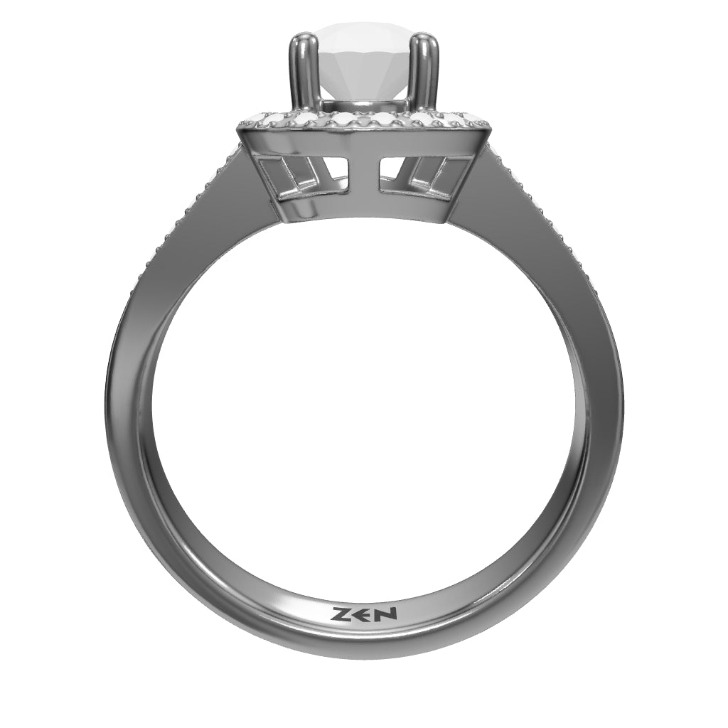 0.87 ct. Rubin Ring