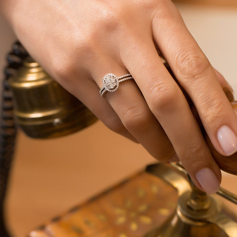 0.43 ct. Design Diamantring