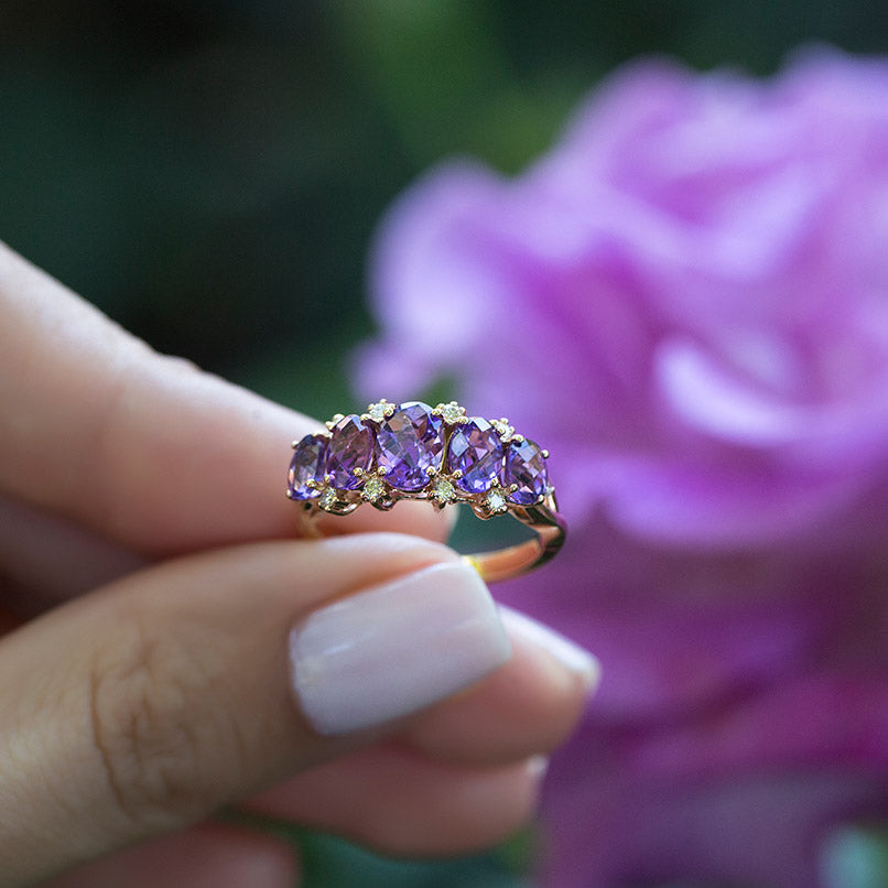 2.17 ct. Amethyst Ring