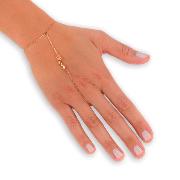 0.01 ct. Handkette Diamantarmband