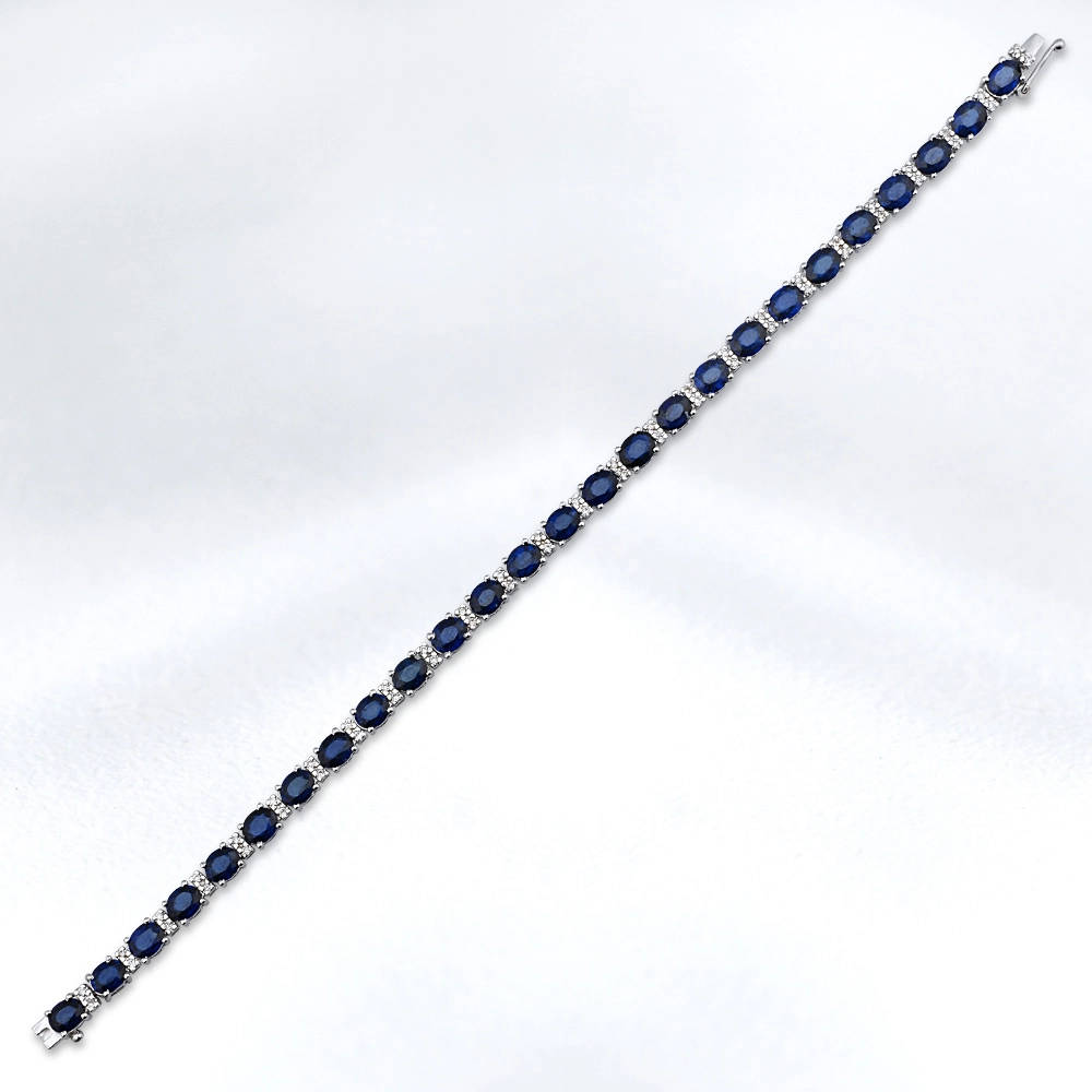 Saphir Armband