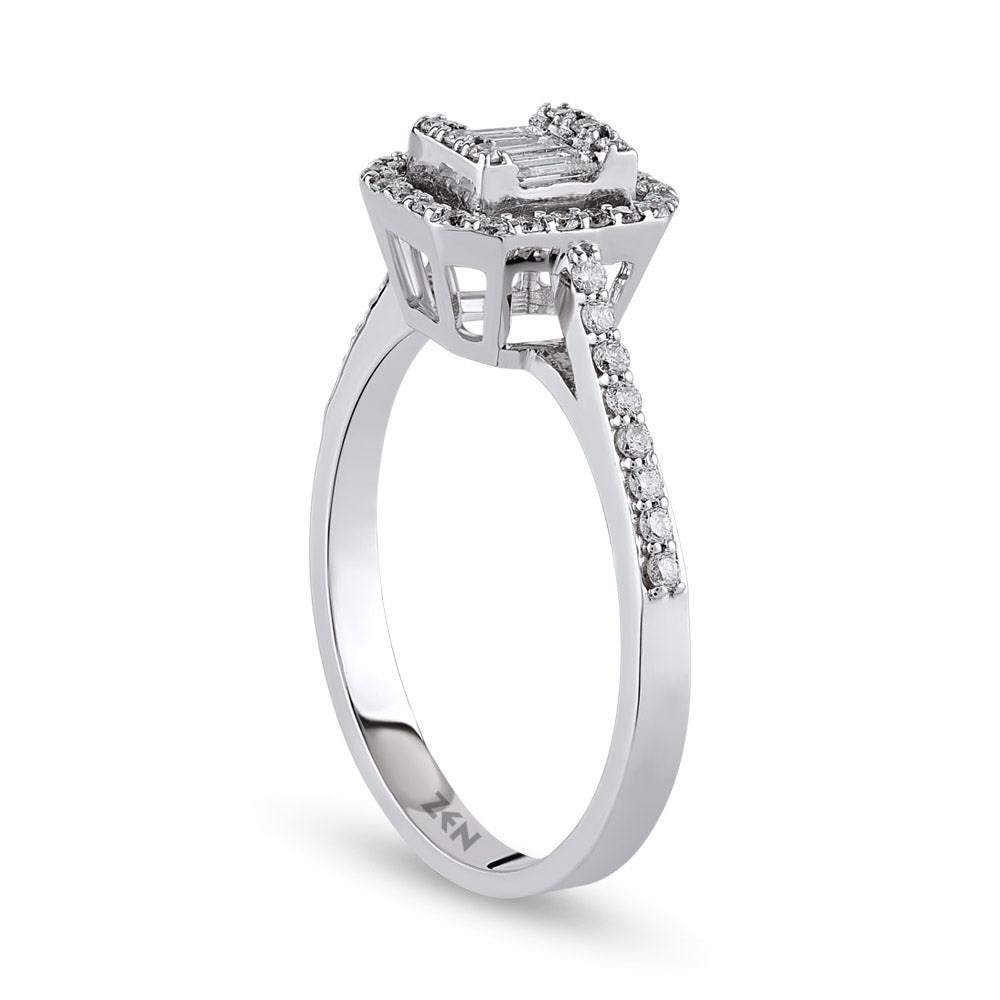 Baguette Diamantring