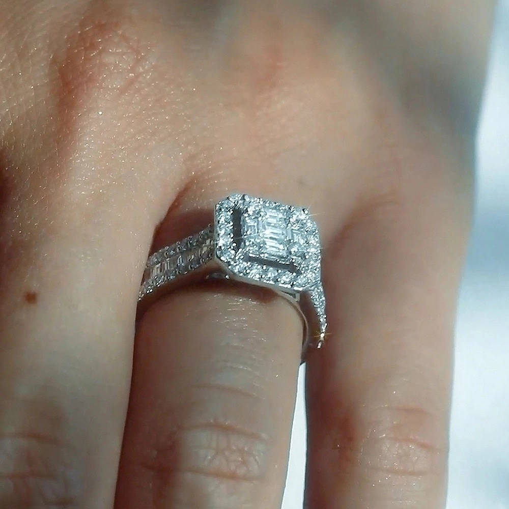 1.29 ct. Baguette Diamond Ring