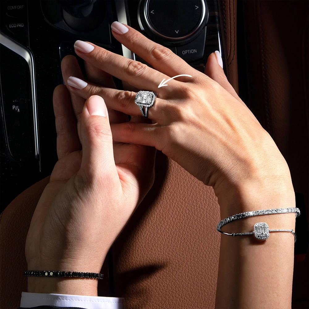 1.12 ct. Baguette Diamond Ring