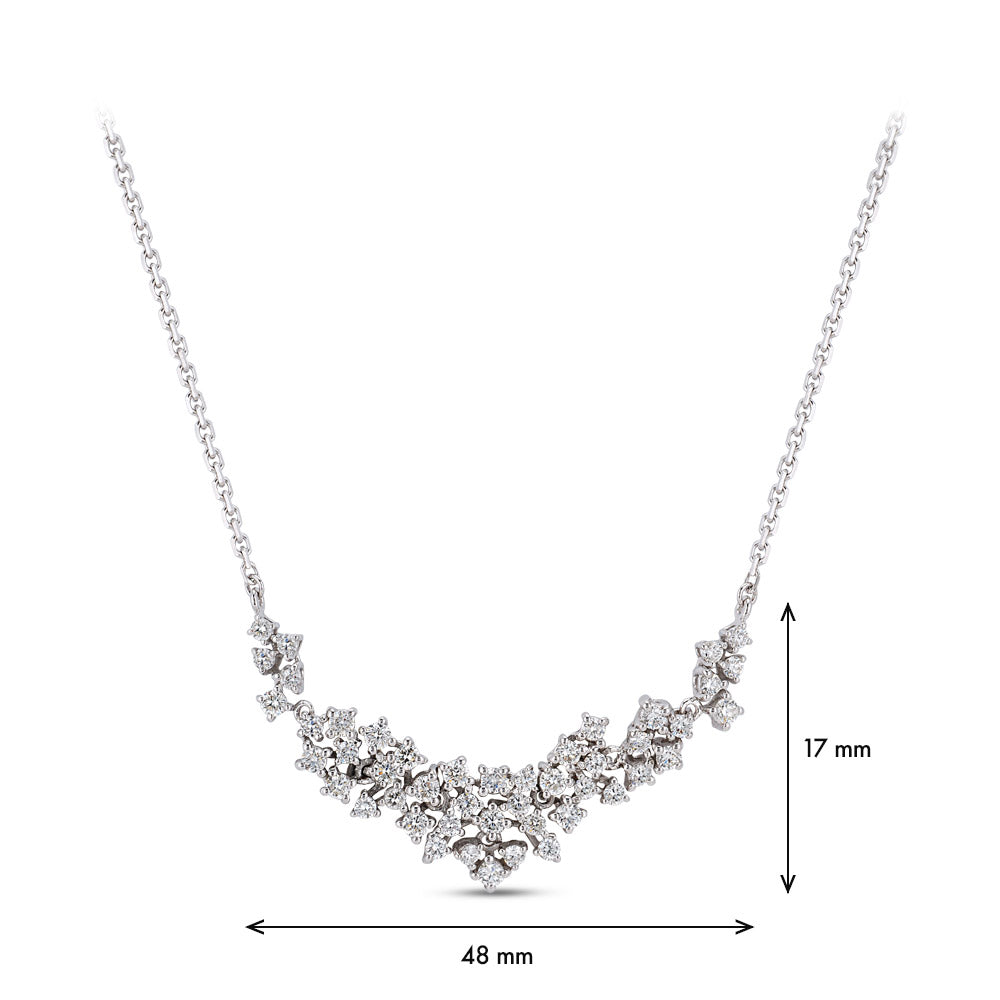 0.94 ct. Diamond Collier