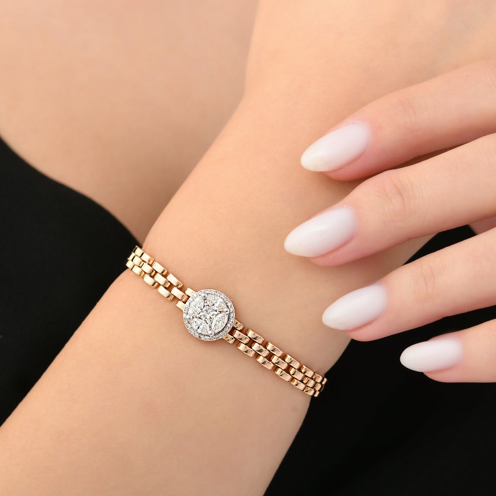 1.12 ct. Design Diamantarmband
