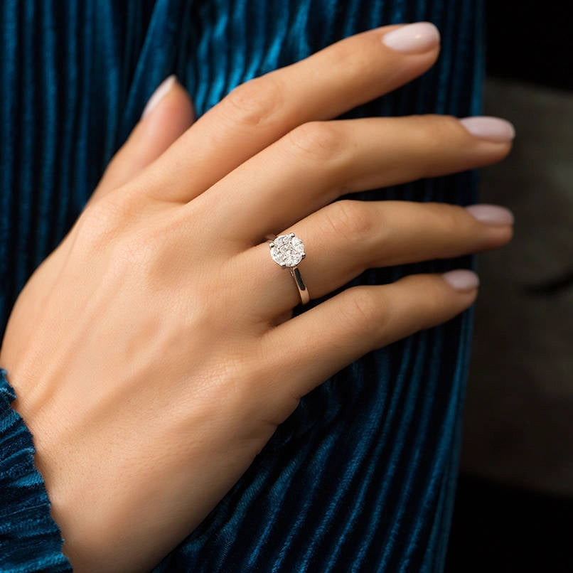 0.70 ct. Design Diamantring