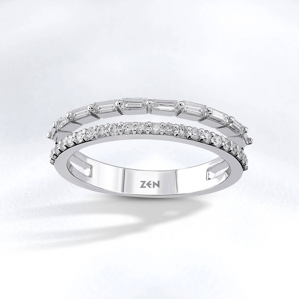 0.38 ct. Duett Diamantring