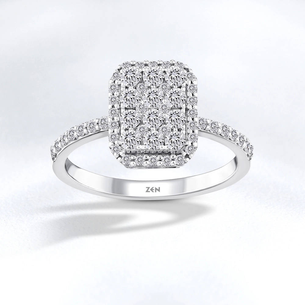 0.63 ct. Design Diamantring