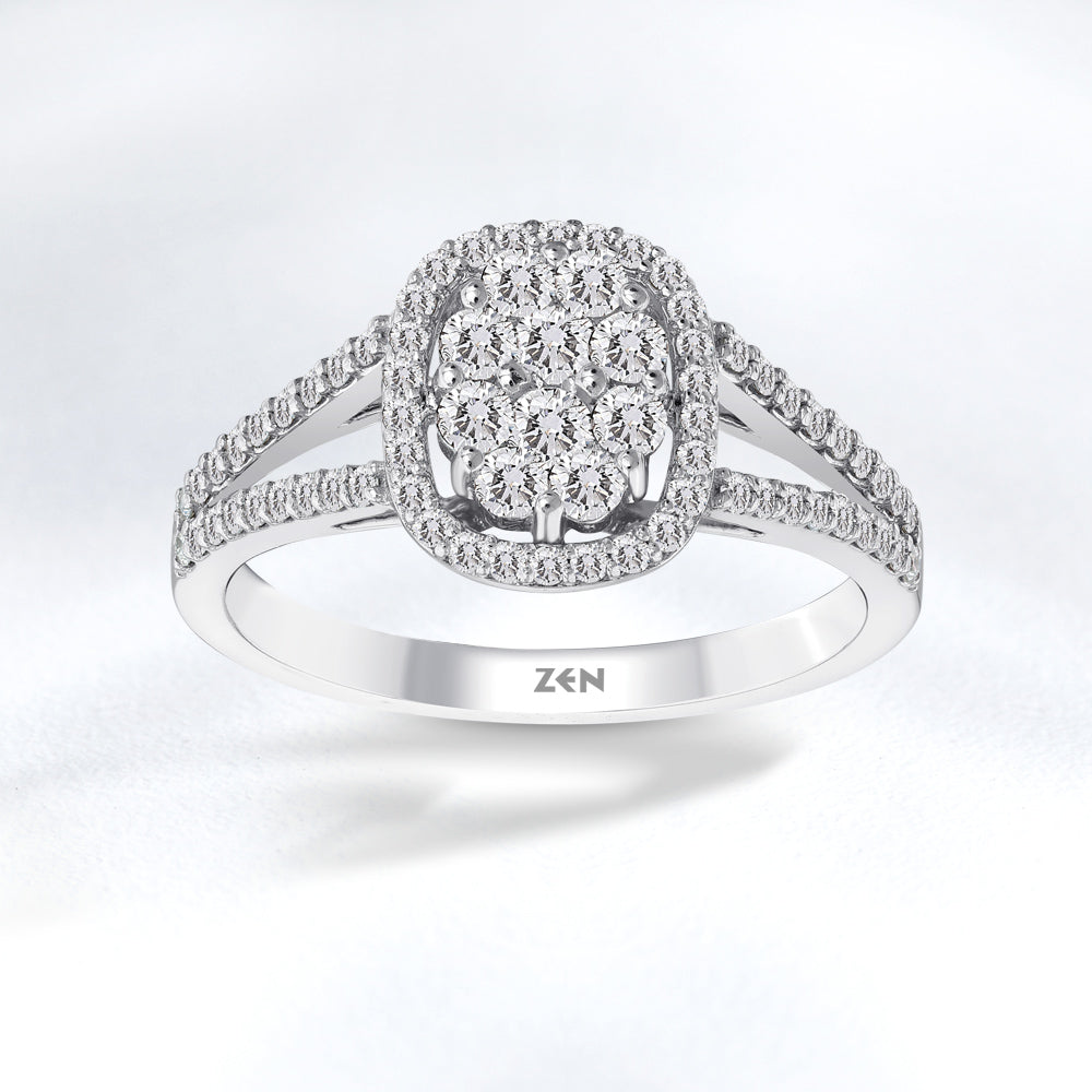 0.57 ct. Design Diamantring