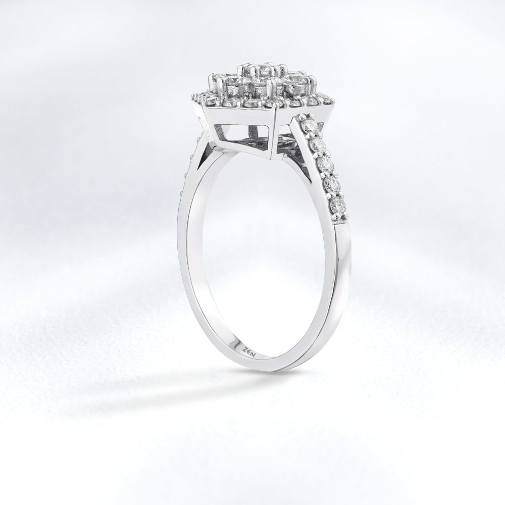 0.86 ct. Design Diamantring