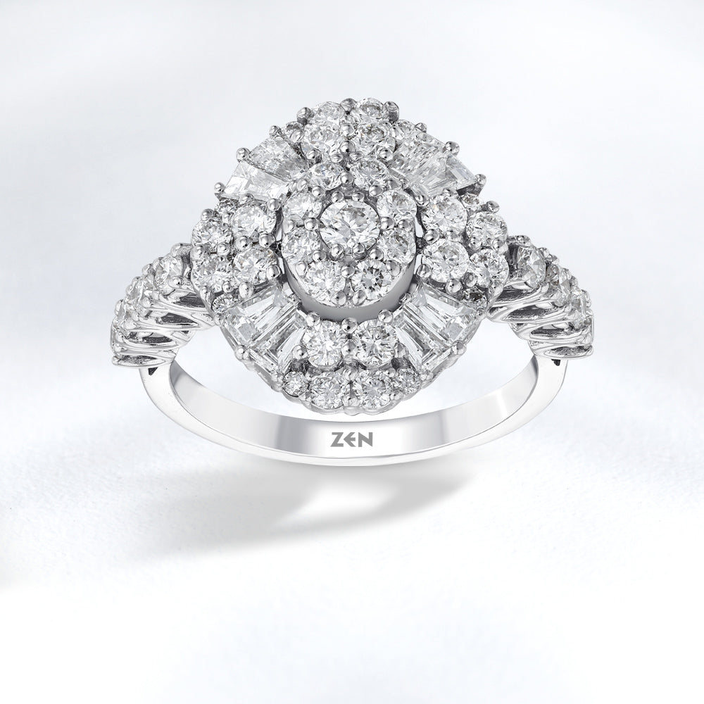 1.52 ct. Design Diamantring