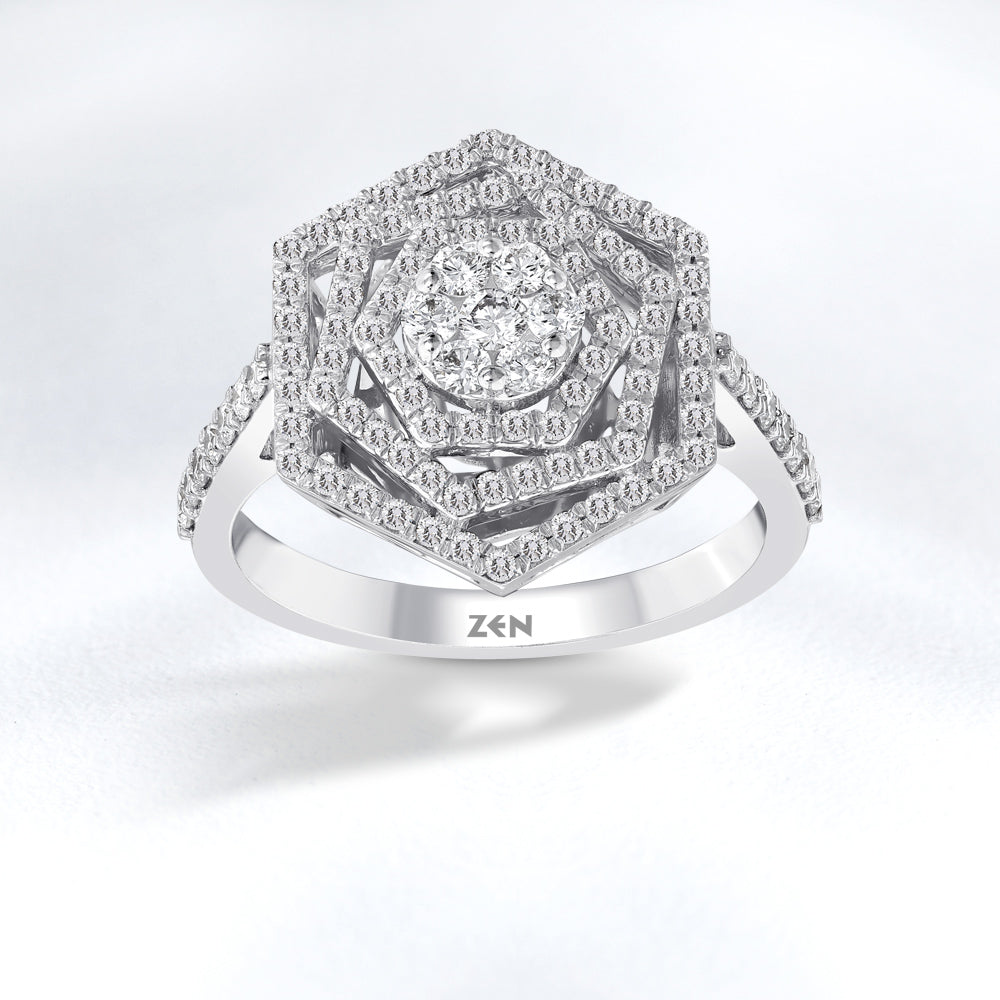 0.73 ct. Design Diamantring