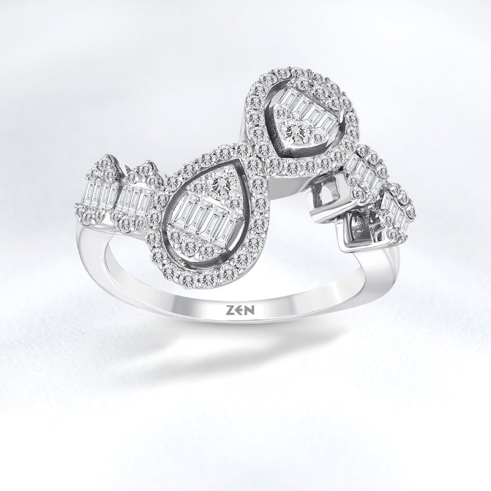 0.68 ct. Design Diamantring