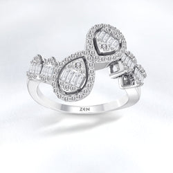 0.68 ct. Design Diamantring