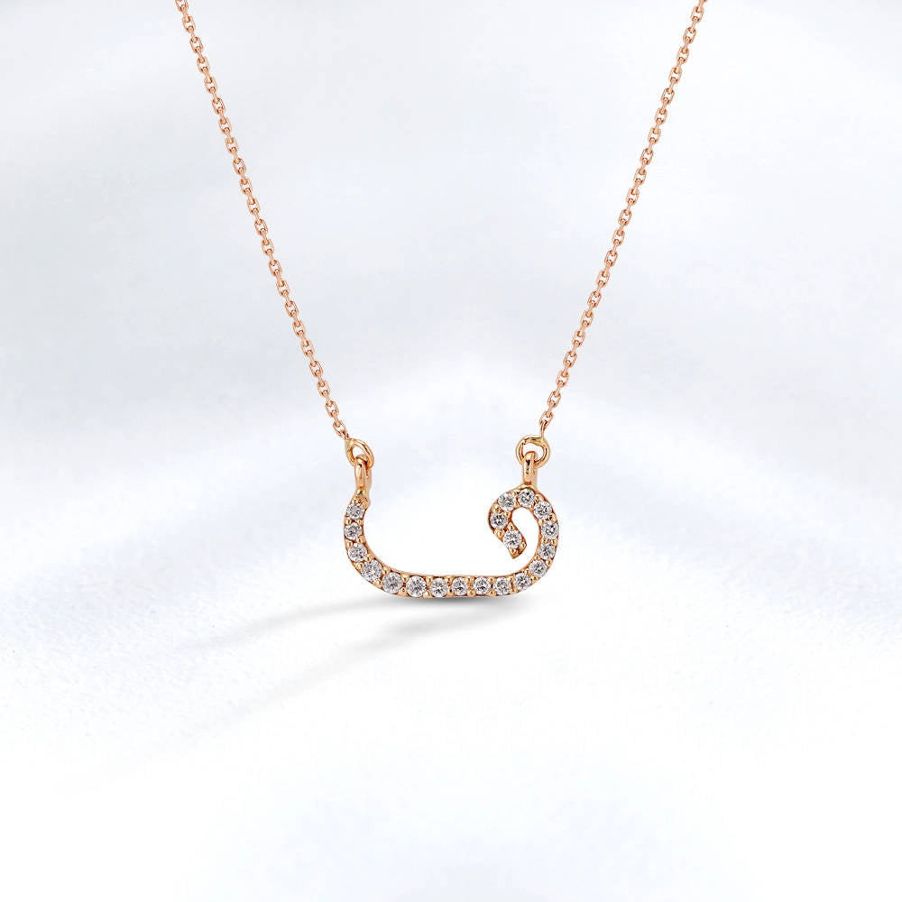 Vav Diamant Halskette