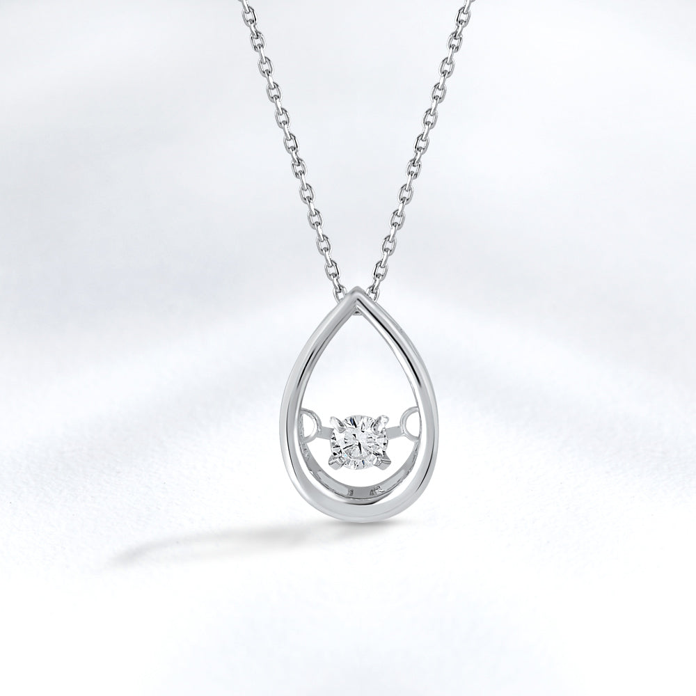 0.08 ct. Design Diamant Halskette