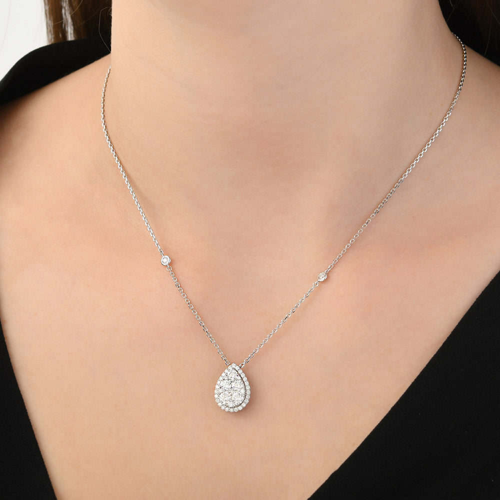 1.32 ct. Design Diamant Halskette