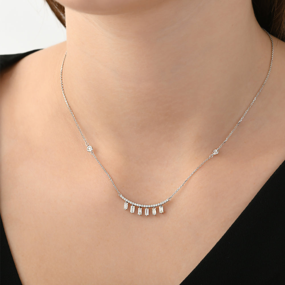 0.76 ct. Design Diamant Halskette
