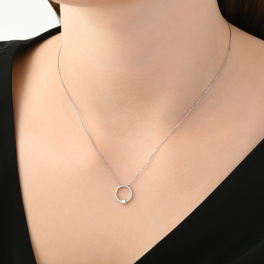 0.20 ct. Design Diamant Halskette