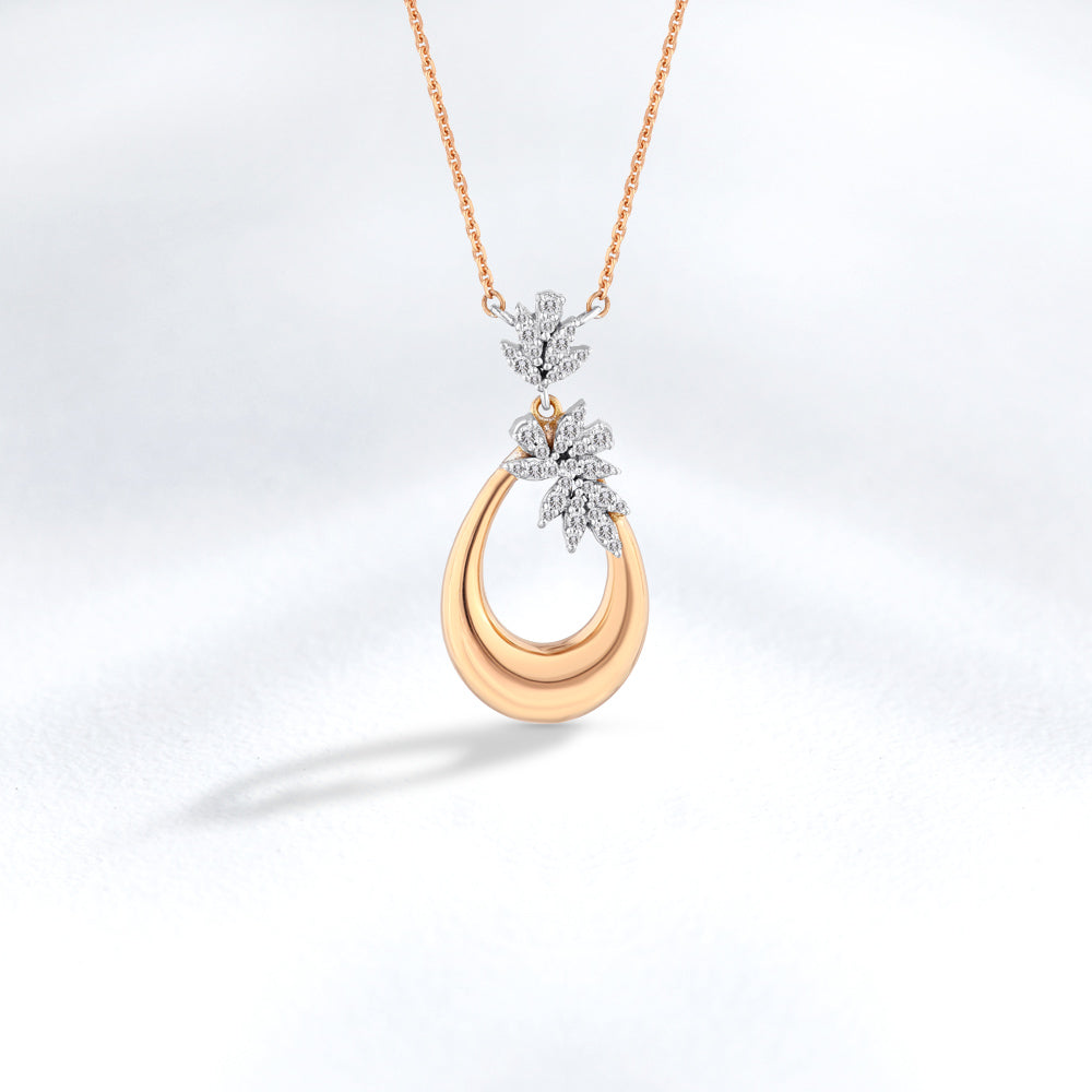 0.19 ct. Design Diamond Necklace