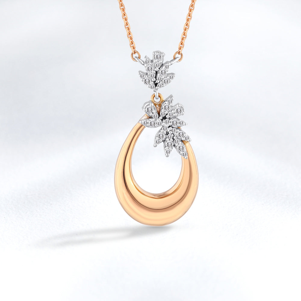0.19 ct. Design Diamond Necklace