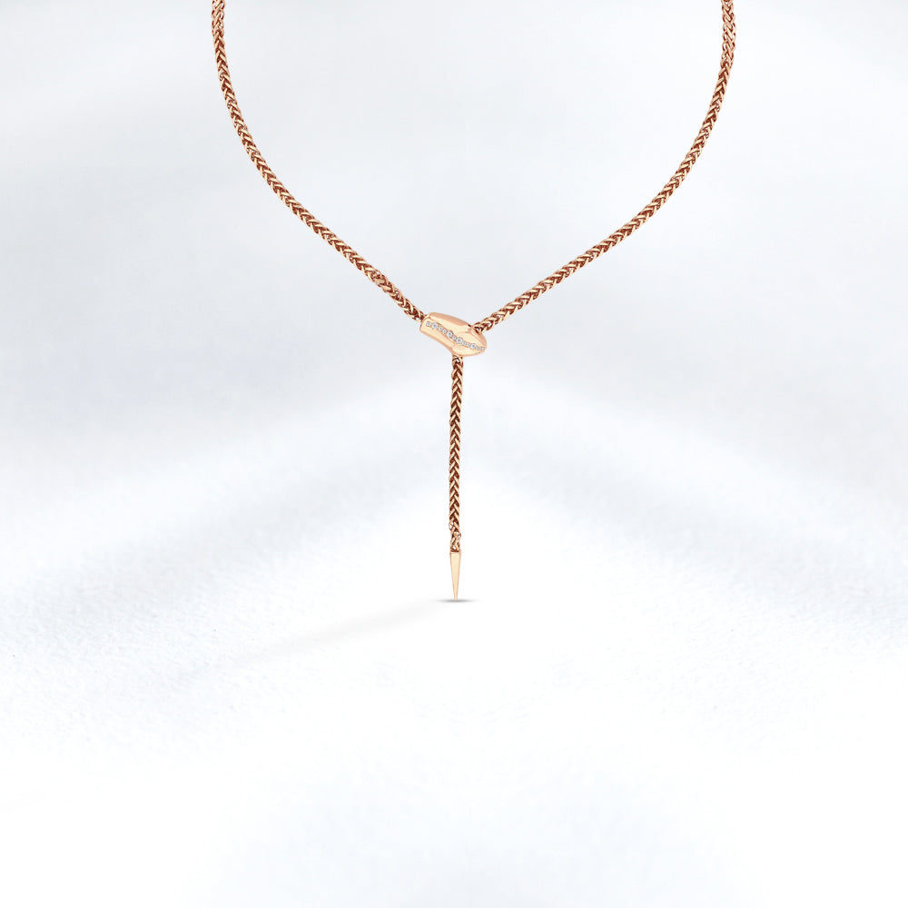 0.11 ct. Ophidia Diamant Halskette