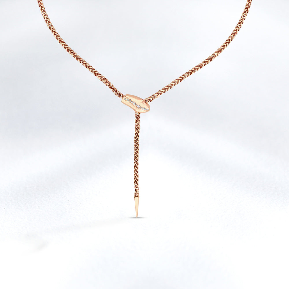 0.11 ct. Ophidia Diamant Halskette